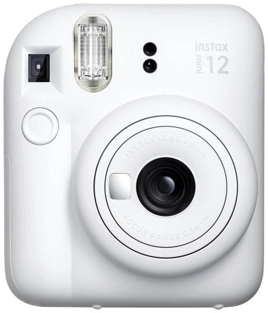 Fujifilm Instax Mini 12 Instant Film Camera Clay White